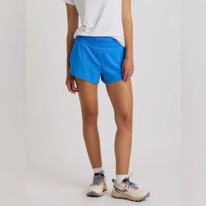 Free Fly Bamboo Lined Breeze Shorts 3” Women's Size Small In Surf Blue NWT